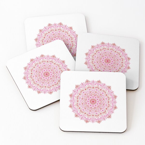 Artikelvorschau, Pink Palace – Traditionelle indische Mandala-Kunst entworfen und verkauft von cosmiccircles01.
