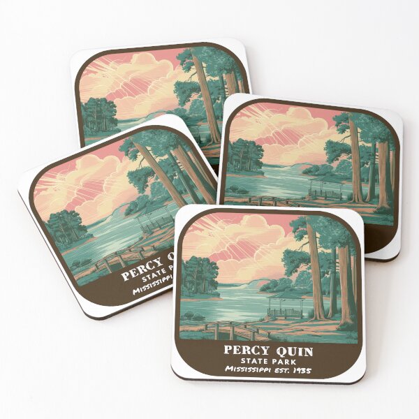 Item preview, Vintage Percy Quin State Park (Mississippi State Park) designed and sold by RabbitK.