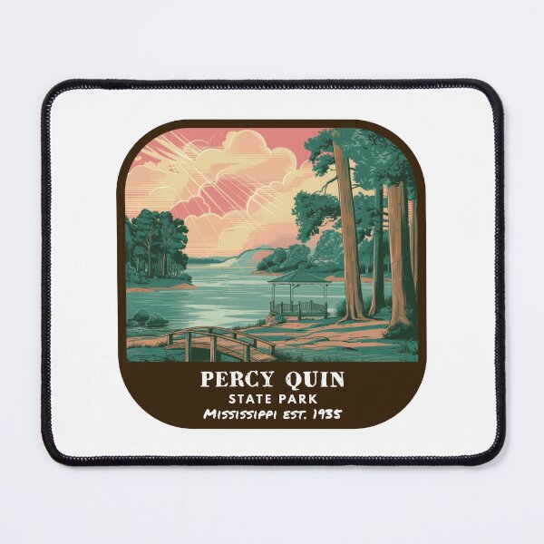 Item preview, Vintage Percy Quin State Park (Mississippi State Park) designed and sold by RabbitK.