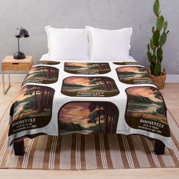 Item preview, Vintage Roosevelt State Park (Mississippi State Park) designed and sold by RabbitK.