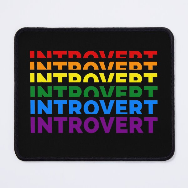 Item preview, INTROVERT. Rainbow Pride designed and sold by Ruen-k.