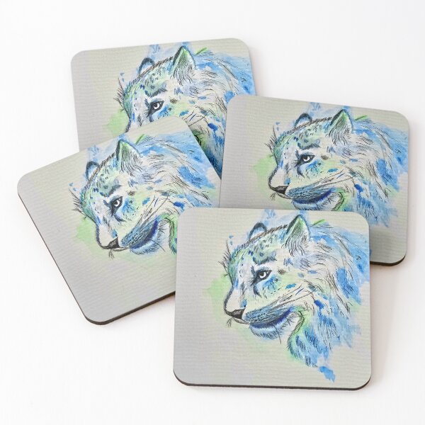 Item preview, Snow leopard  designed and sold by Itachicdh55.