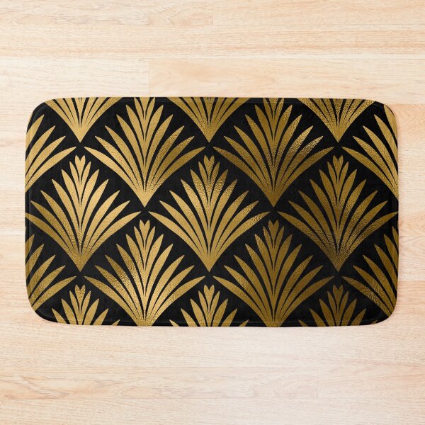 Item preview, Luxurious Black and Golden Color Art Deco Elegant Pattern designed and sold by DEC02.