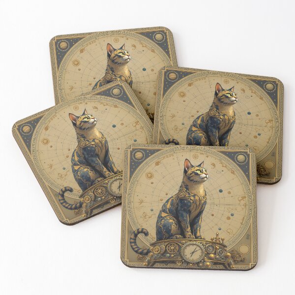 Item preview, House Cat in Spacetime designed and sold by HabitableMoons.
