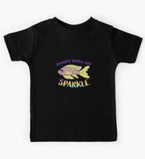 Don't Dull My Sparkle - Pansexual Kids Tee