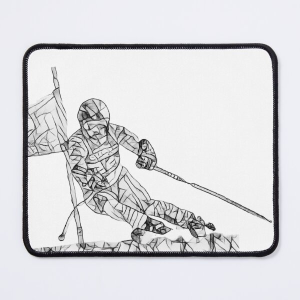 Item preview,  Race Skiing Design for Ski Racers – Alpine Skiing Artwork for Ski Lovers designed and sold by MatthewViews.