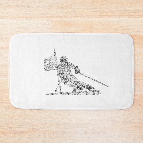 Item preview,  Race Skiing Design for Ski Racers – Alpine Skiing Artwork for Ski Lovers designed and sold by MatthewViews.