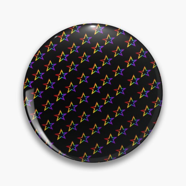 Item preview, Rainbow star grid  designed and sold by La-Chula-Chola.