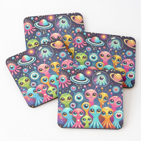 Item preview, Octo Aliens - Life Beyond Earth designed and sold by WyckedLynn.