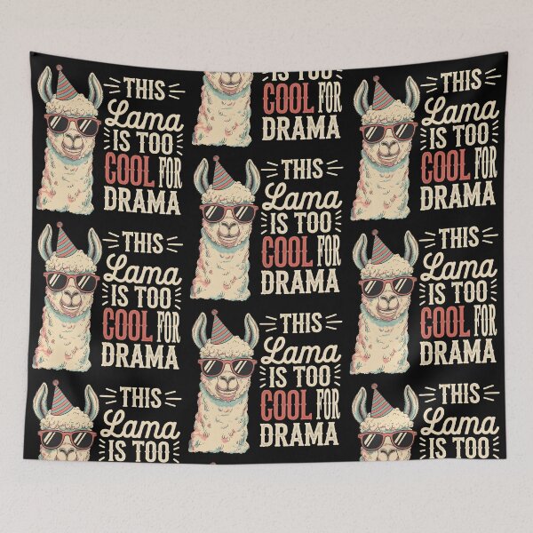 Item preview, Really Cool llama designed and sold by PlanetMarker.