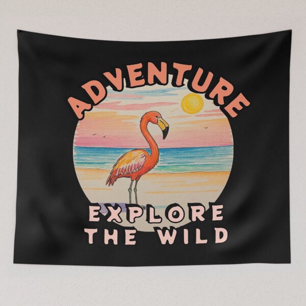 Item preview, flamingo designed and sold by zzzozzo.