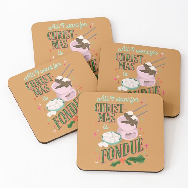 Item preview, All I Want For Christmas is Fondue designed and sold by Lisa D Art Designs.
