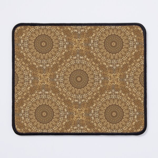 Item preview, Decorative Mandala Pattern in Tan designed and sold by Artistestella.