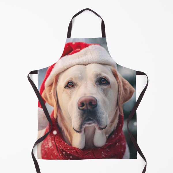 Item preview, Yellow Labrador Retriever in the Snow designed and sold by rmcbuckeye.