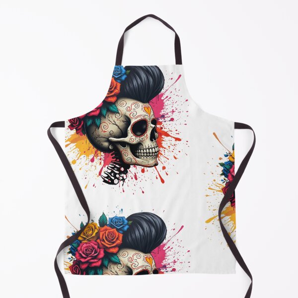 Item preview, Graffiti Día De Los Muertos Skull designed and sold by UmbraDesigns.