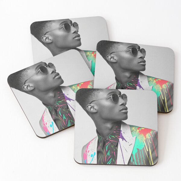 Item preview, Bold Elegance: Vibrant Splash on Monochrome Fashion designed and sold by fc2c.