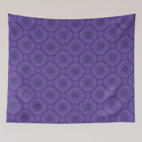 Item preview, Decorative Mandala Pattern in Purple designed and sold by Artistestella.