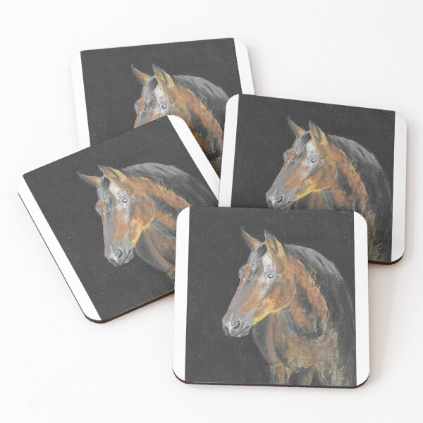 Item preview, Horse lover painting designed and sold by aprilwebbartist.