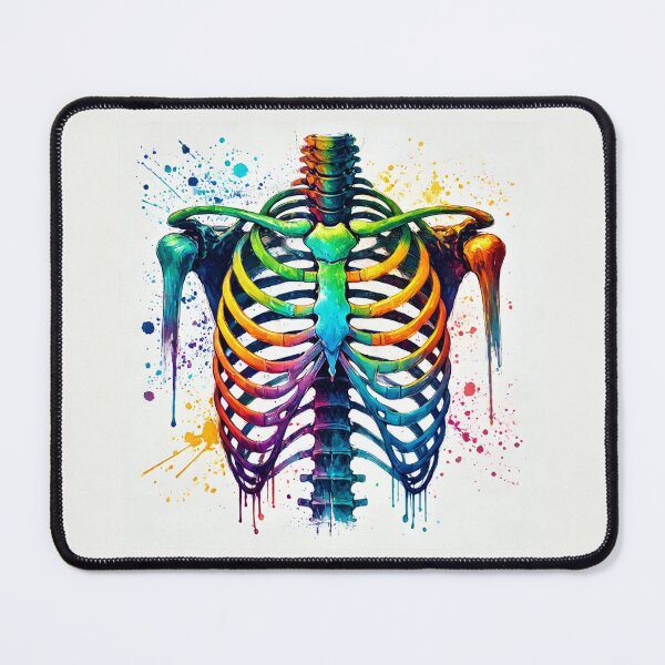 Item preview, Watercolor Ribcage designed and sold by Porosenok.