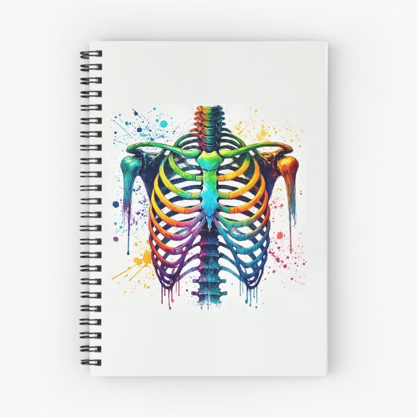 Item preview, Watercolor Ribcage designed and sold by Porosenok.