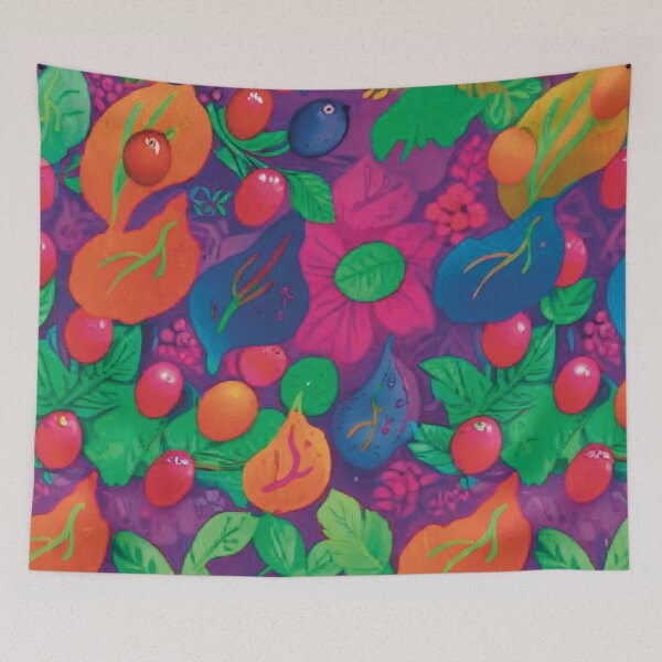 Item preview, LEAVES AND BERRIES FANTASY  designed and sold by JoyceKama447.