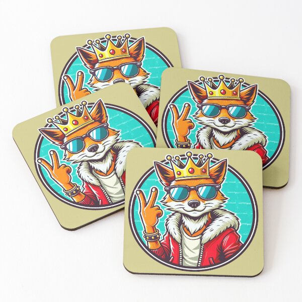 Item preview, Foxy King of the Streets designed and sold by Ghost on Toast.