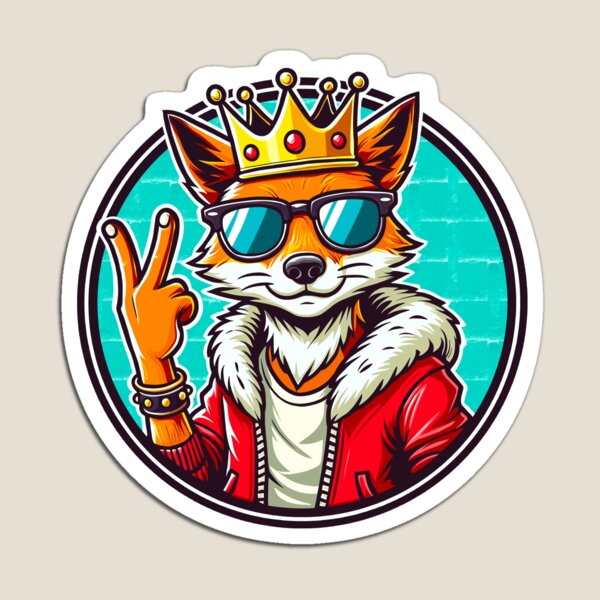 Item preview, Foxy King of the Streets designed and sold by Ghost on Toast.