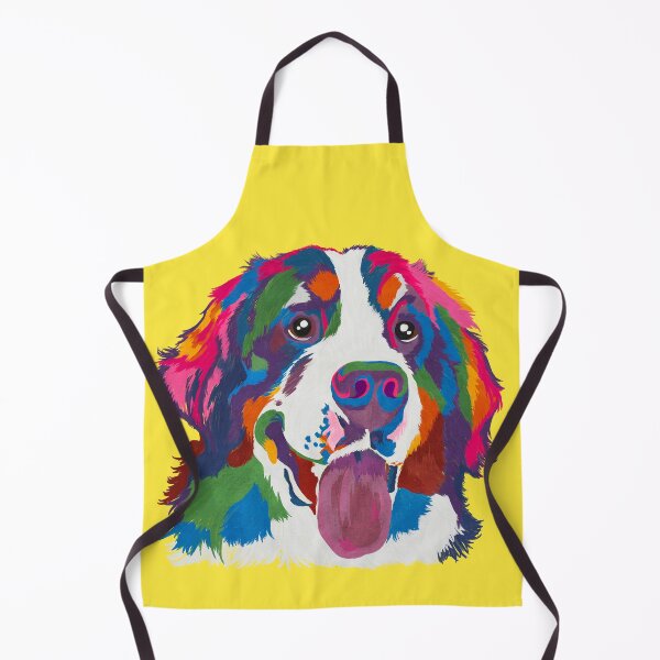 Item preview, Colorful Bernese Mountain Dog designed and sold by rmcbuckeye.