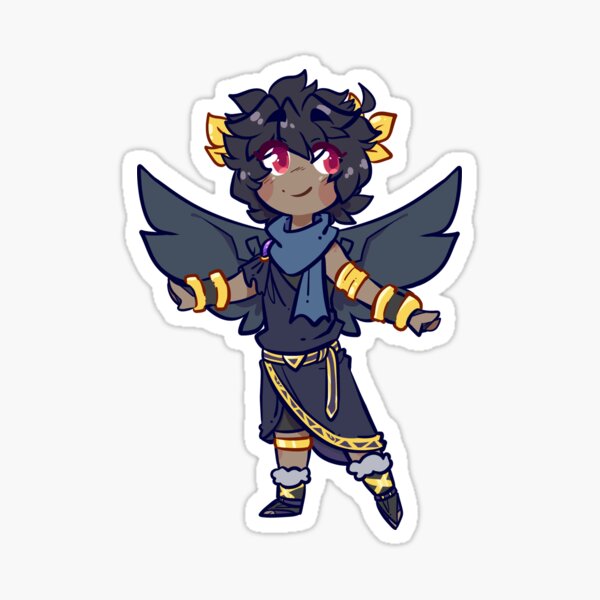 "Dark Pit" Sticker for Sale by CosmicColours | Redbubble