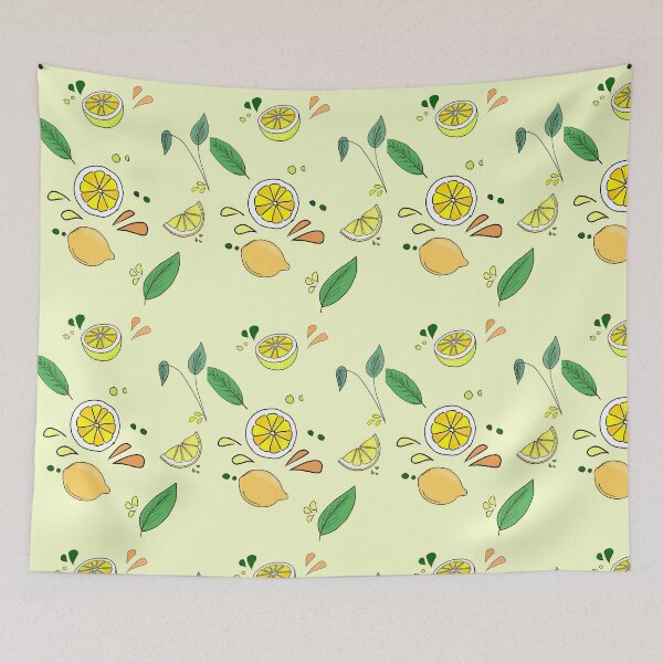 Item preview, Lemons in Yellow designed and sold by LollaCaesar.