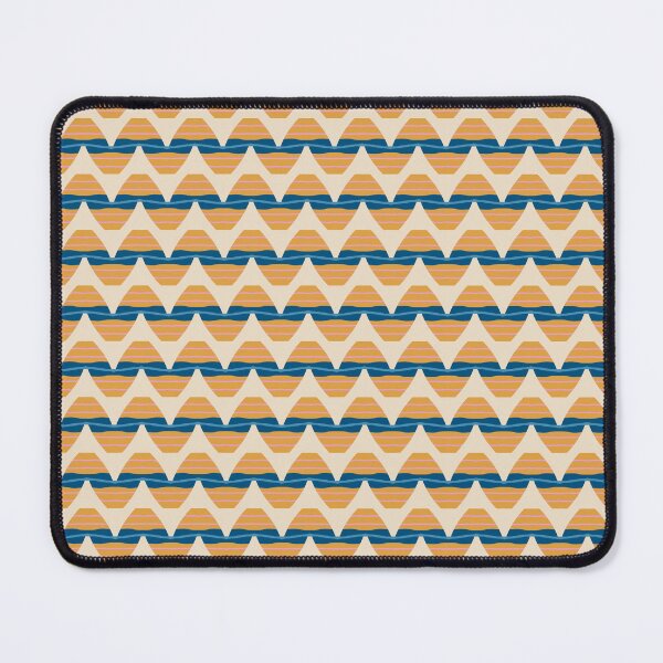 Item preview, Vintage Sunset Waves Seamless Pattern. designed and sold by Merbuda.
