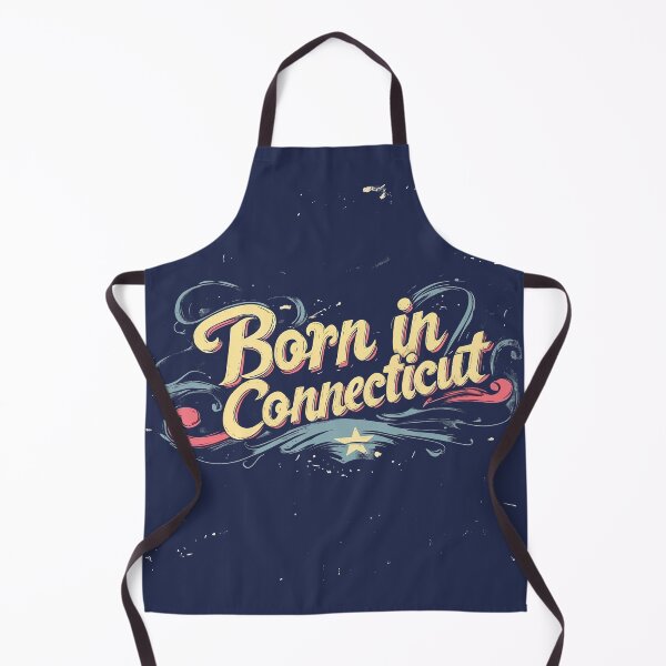 Item preview, Born in Connecticut Retro Americana  designed and sold by OriginalBeerCat.