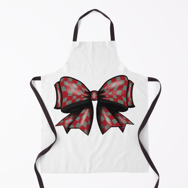 Item preview, Red and green plaid bow designed and sold by Emendi.