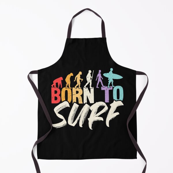 Item preview, Born to Surf Funny Evolution T-Shirt designed and sold by TheDiveShirt.