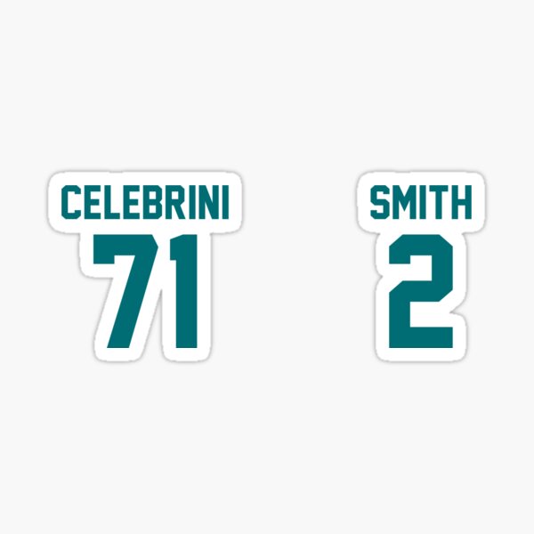Macklin Celebrini Will Smith numbers Sticker