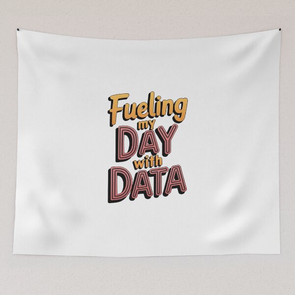 Item preview, Fueling My Day with Data Funny Big Data Analyst designed and sold by bukajart.