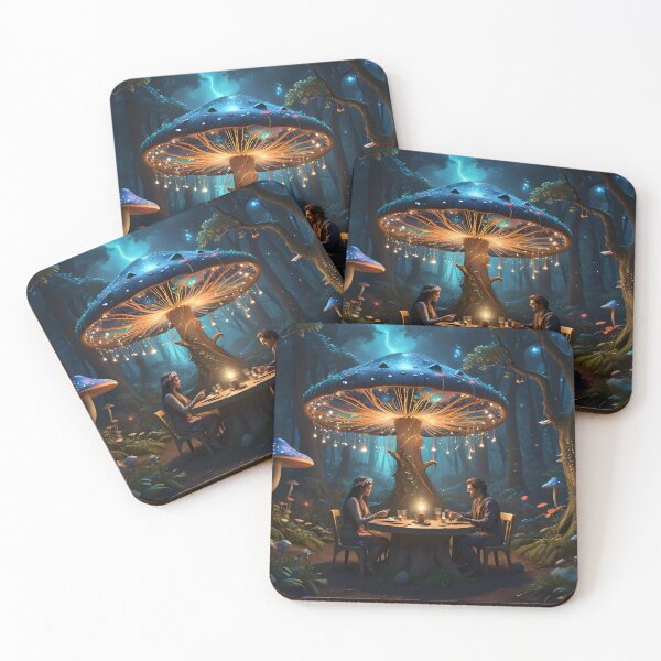 Item preview, Table for Two designed and sold by ACuriousshoppe.