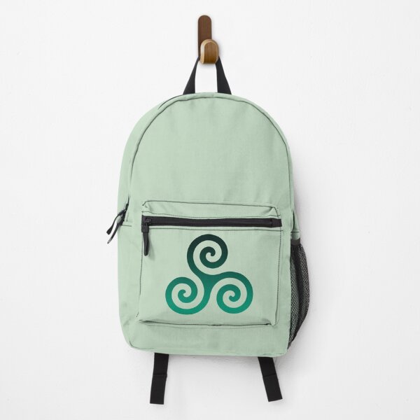 Item preview, Triskele Triskelion Green Ombre designed and sold by Lily Rose Doodle.