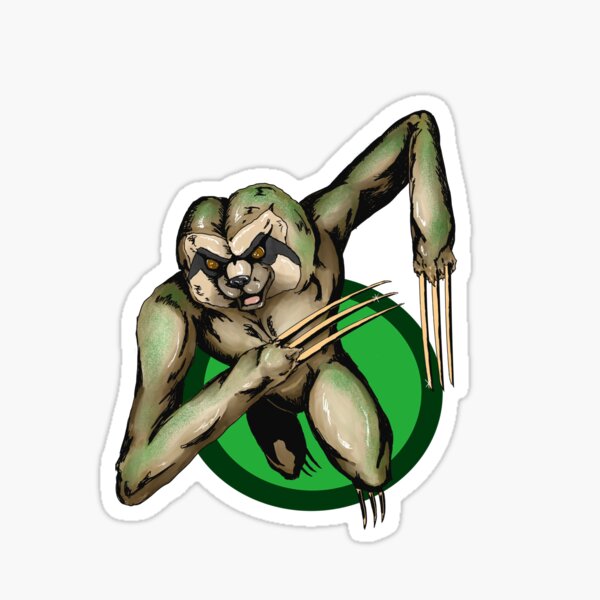 Berserker Sloth Sticker