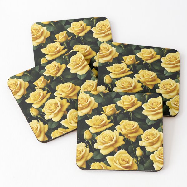 Item preview, Yellow Rose Floral Patterns 4 designed and sold by Tom-Johnson.