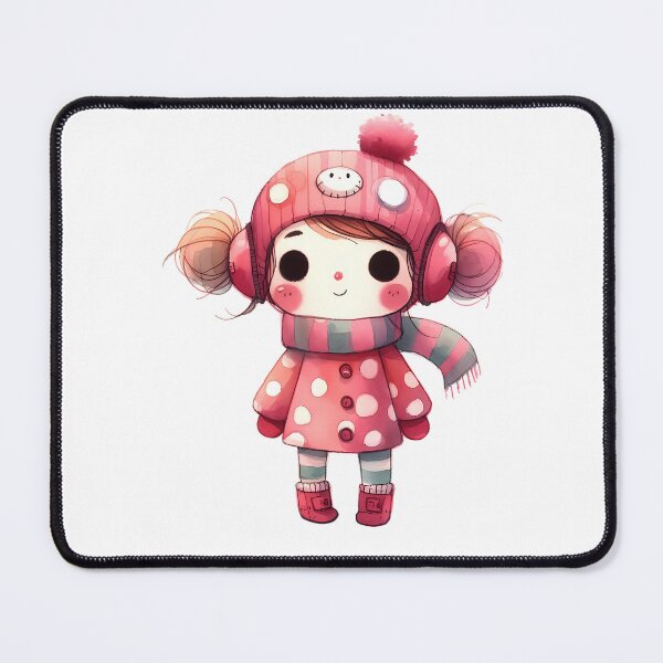 Item preview, A0604 Quirky Girl – Fun and Unique Illustration, Whimsical Artwork, Playful Decor, Perfect Gift for Teens, Art Lovers, and Creative Spaces designed and sold by angieart68.