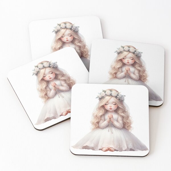 Item preview, A0606 Praying Blossom Child – Serene and Heartfelt Illustration, Inspirational Artwork, Perfect Decor and Gift for All Ages designed and sold by angieart68.
