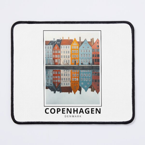 Item preview, Copenhagen Denmark designed and sold by MapMyMiles.