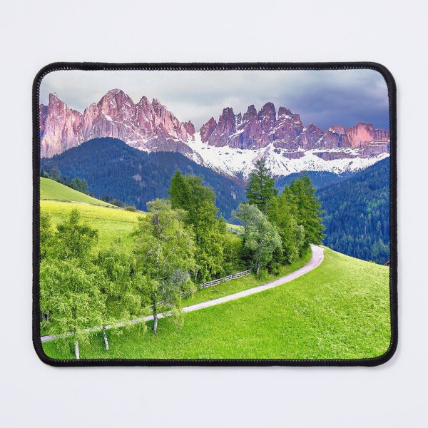 Item preview, Val De Funes - Italy Dolomites St John Church Moody Sunrise designed and sold by Adam Gormley.