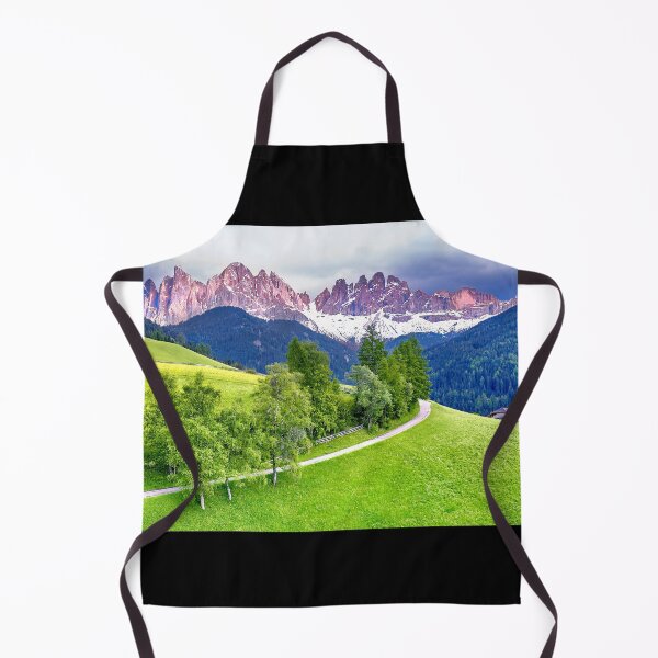 Item preview, Val De Funes - Italy Dolomites St John Church Moody Sunrise designed and sold by Adam Gormley.