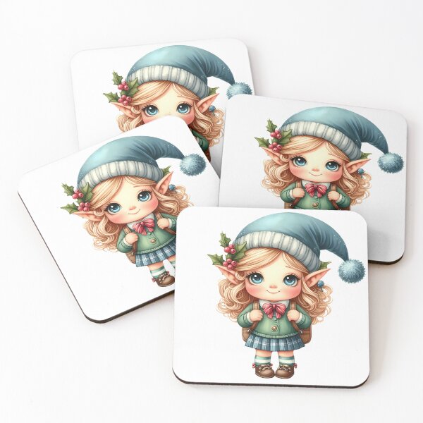 Item preview, A0609 Little Elf – Enchanting and Whimsical Illustration, Perfect for Holiday Decor, Children’s Rooms, or as a Magical Gift designed and sold by angieart68.