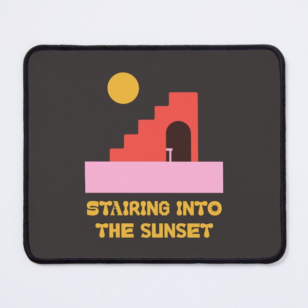Item preview, Stairing Into The Sunset Funny Pun Sarcasm designed and sold by munochill.
