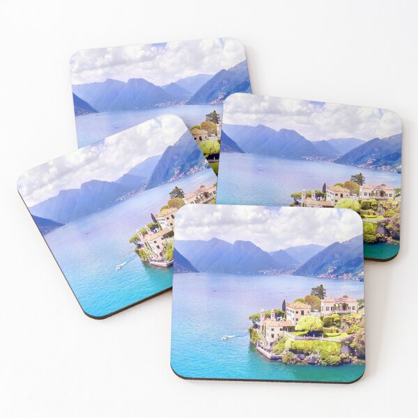 Item preview, Balbainello Villa on Lake Como Italy Beautiful View designed and sold by Adam Gormley.