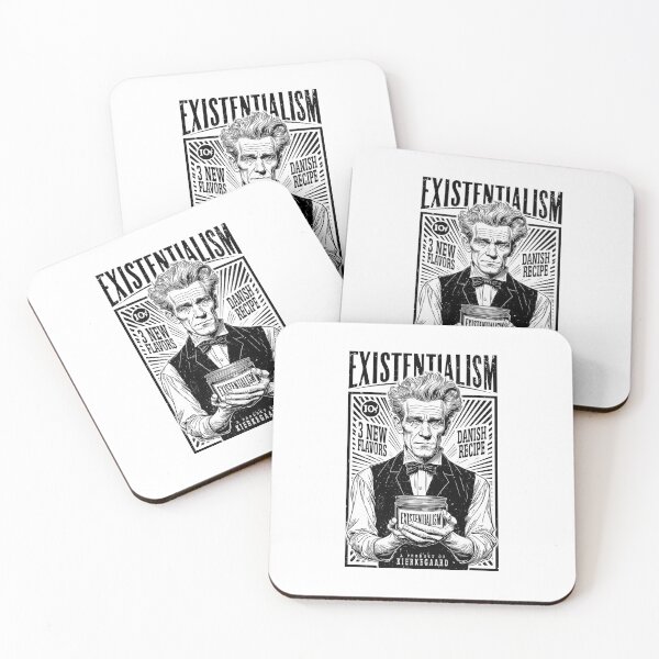 Item preview, Existentialism Funny Philosophy Kierkegaard Vintage Ad designed and sold by GrandeDuc.