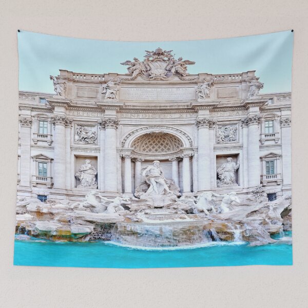Item preview, Rome Italy Trevi Fountain early Morning Light designed and sold by Adam Gormley.